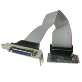 MINI PCI-e并口卡 mini pcie转并口打印设备扩展卡 笔记本并口卡