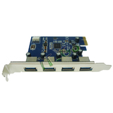 PCI-E转USB3.0扩展卡 4口 USB3.0 PCI-E扩展卡 VL805芯片